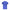Blue Cotton Men Polo Shirt