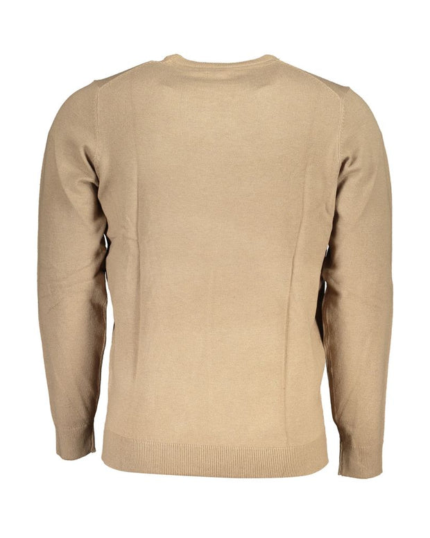 Brown Fabric Sweater