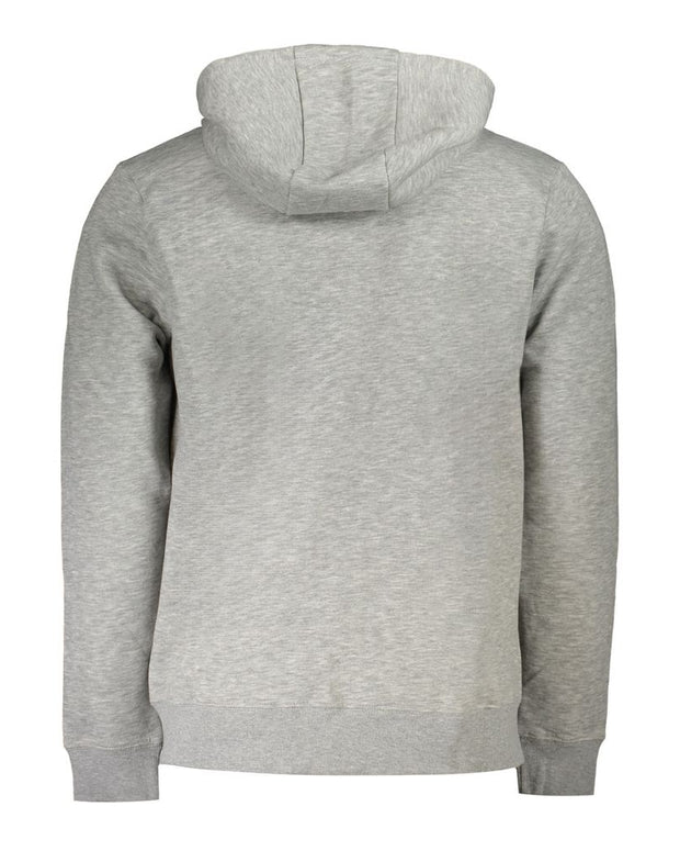 Gray Cotton Men Sweater