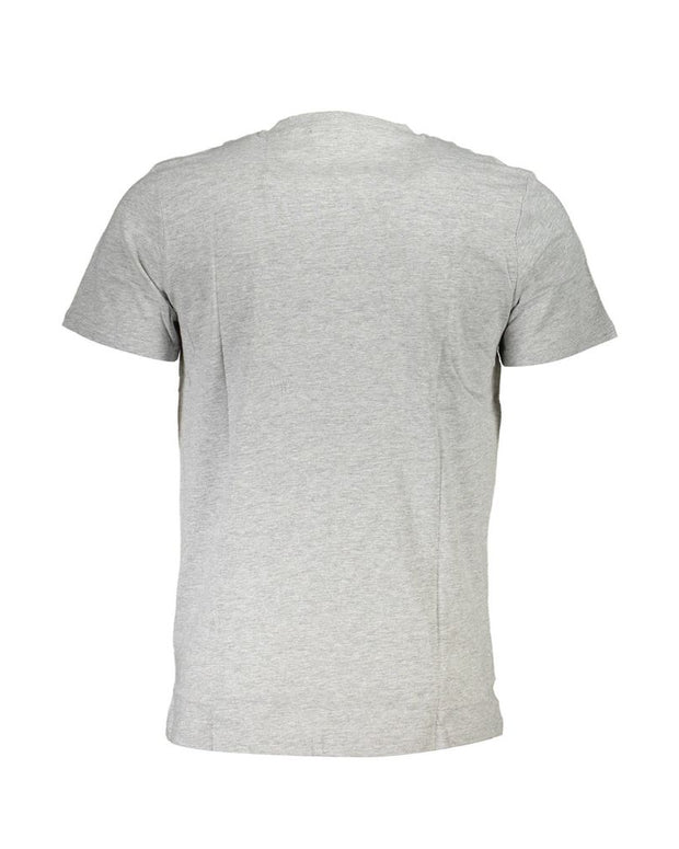 Brown Cotton Men T-Shirt