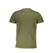 Green Cotton Men T-Shirt