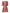 Red Floral Jacquard A-line Mini Dress