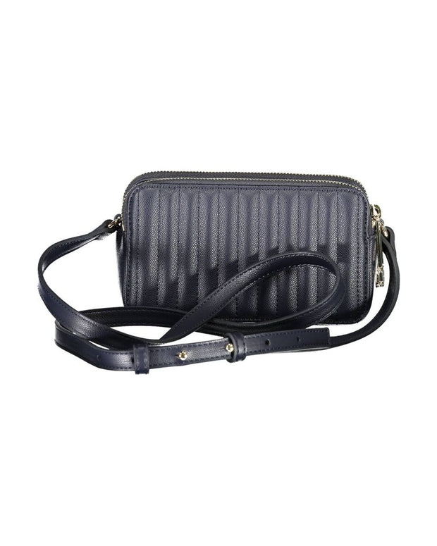 Blue Polyethylene Women Handbag