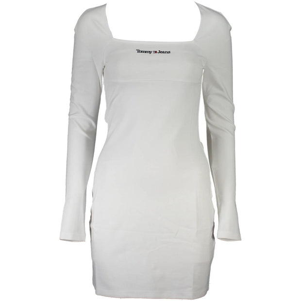 White Viscose Women Dress