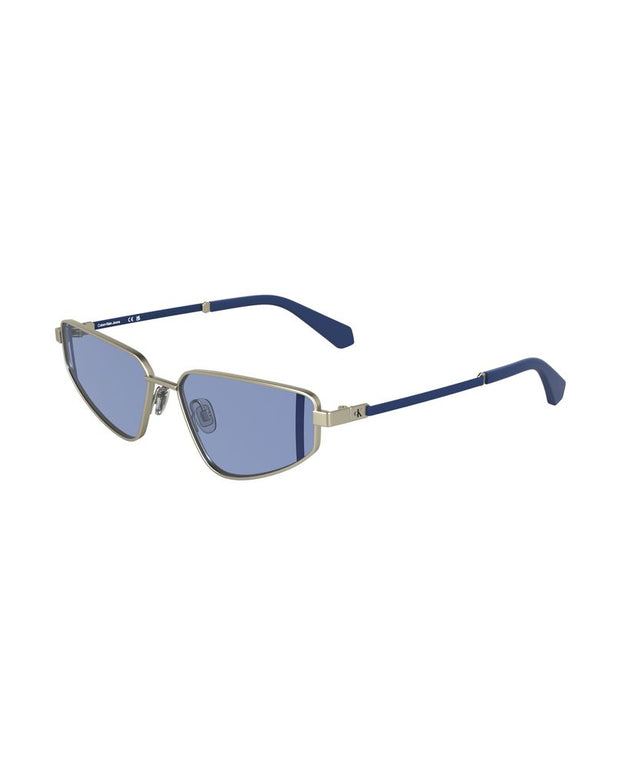 Gray Metal Women Sunglass