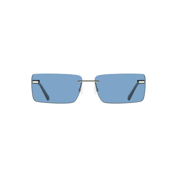 Blue Metal Women Sunglass
