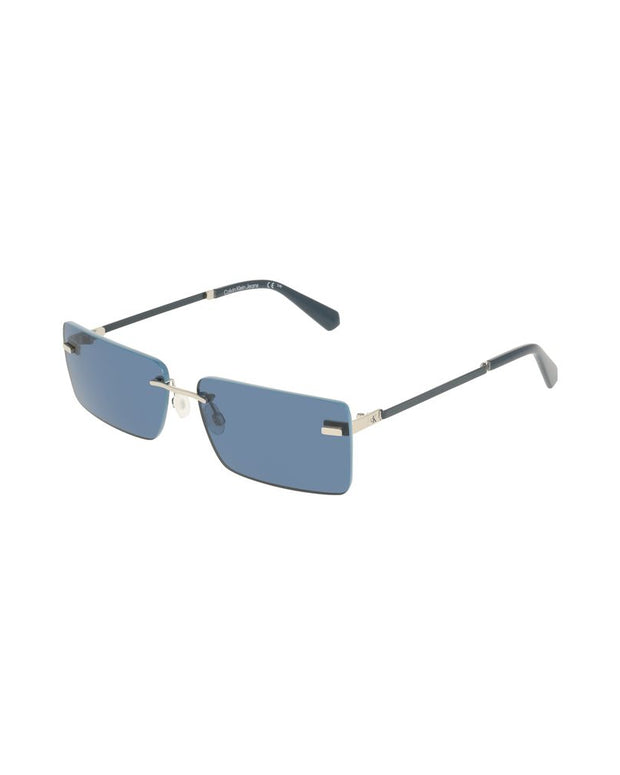 Blue Metal Women Sunglass
