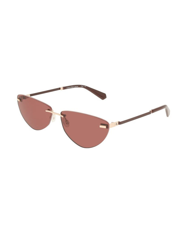 Pink Metal Women Sunglass