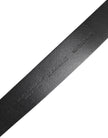 Black Classic Leather Metal Buckle Belt