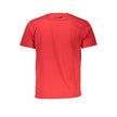 Red Cotton Men T-Shirt