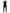 Black MARTINI Crystal Embellished 3 Pc Suit