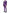 Purple Silk Animal Print 3 Piece Suit