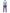 Purple Silk Animal Print 3 Piece Suit