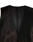 Dark Brown Dress Formal Men Waistcoat Vest