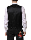 Purple Sequined Dress Formal Waistcoat Vest