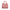 Pink Polyethylene Women Handbag