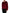 Red Cotton Velvet Crew Neck Pullover Sweater