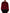Red Cotton Velvet Crew Neck Pullover Sweater