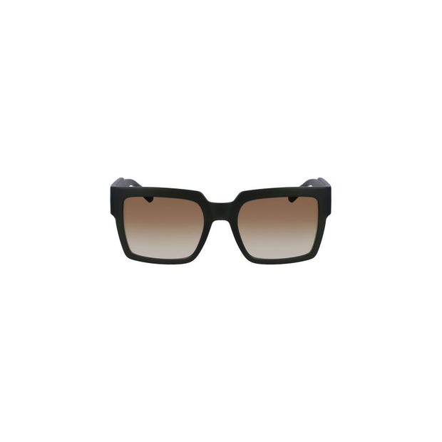 Brown Plastic Women Sunglass