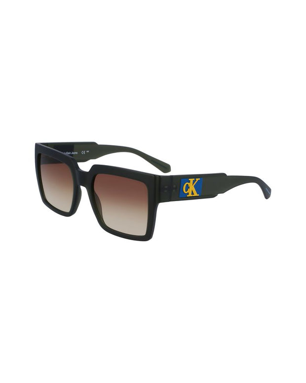 Brown Plastic Women Sunglass