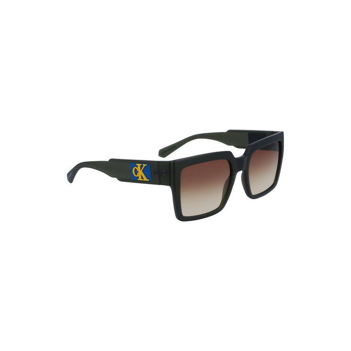 Brown Plastic Women Sunglass