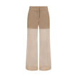 Semi-transparent Pants