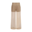 Semi-transparent Pants