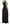 Black Gray Sheath Gown Full Length Dress