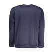 Blue Cotton Men Sweater