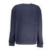 Blue Cotton Women Sweater