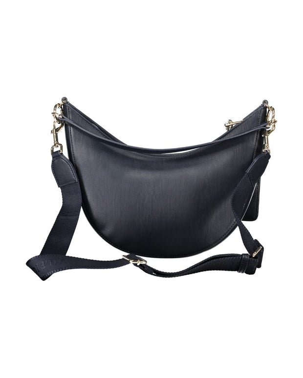 Blue Polyethylene Women Handbag