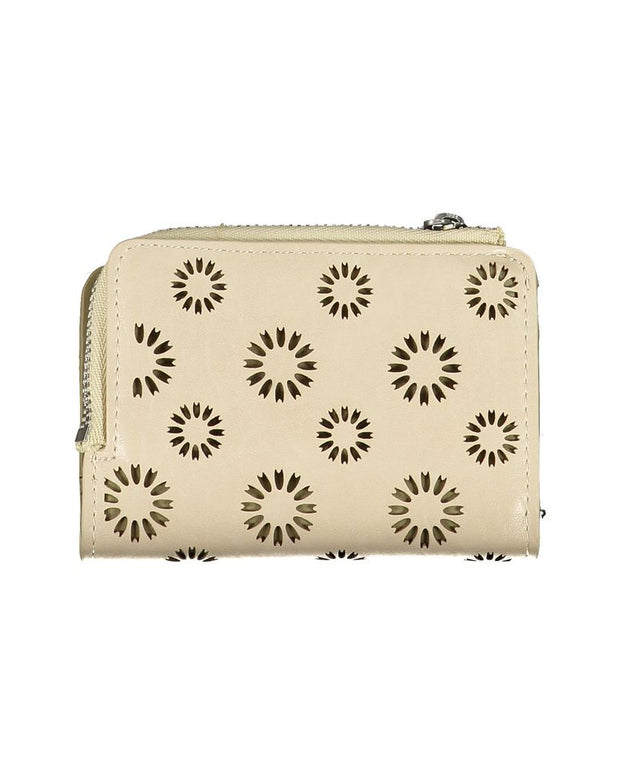 Beige Polyethylene Wallet
