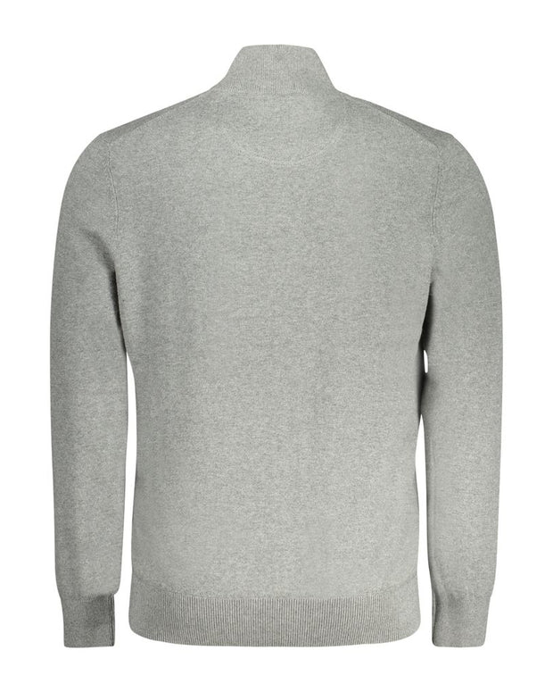 Brown Cotton Men Sweater