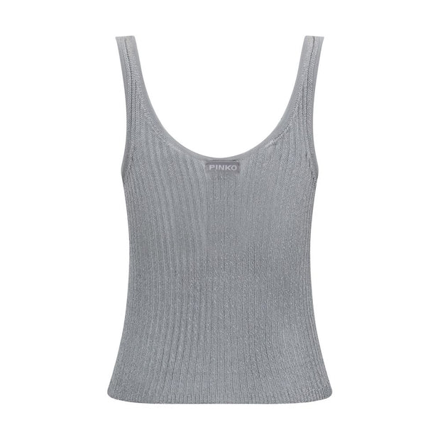Metallic Knit Top