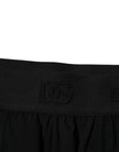 Black Cotton Stretch Regular Boxer Underwear