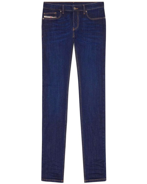 Blue Cotton Men Jeans