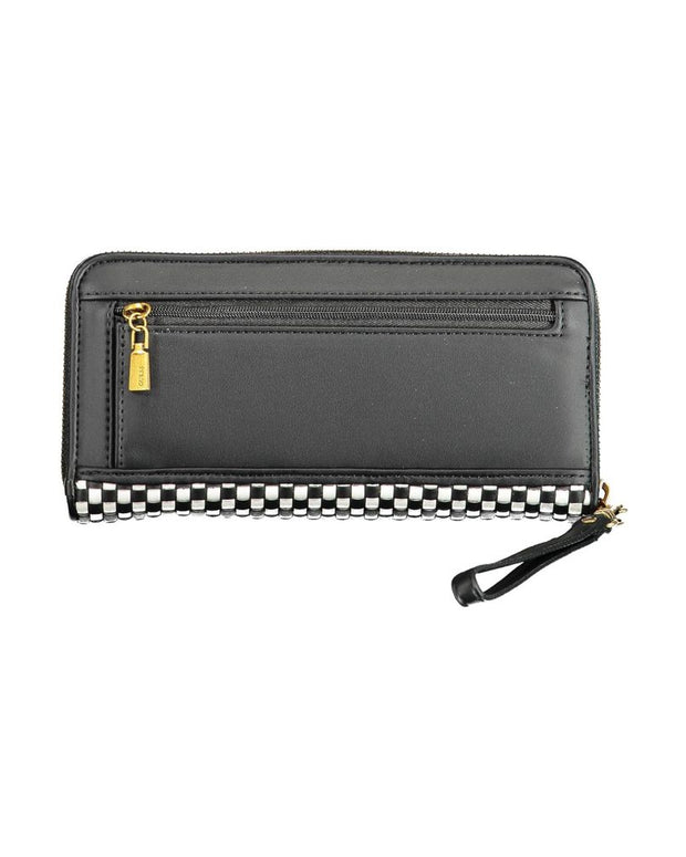Black Polyethylene Women Wallet