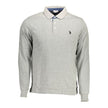 Brown Cotton Men Polo Shirt