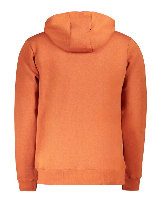 Brown Cotton Men Sweater