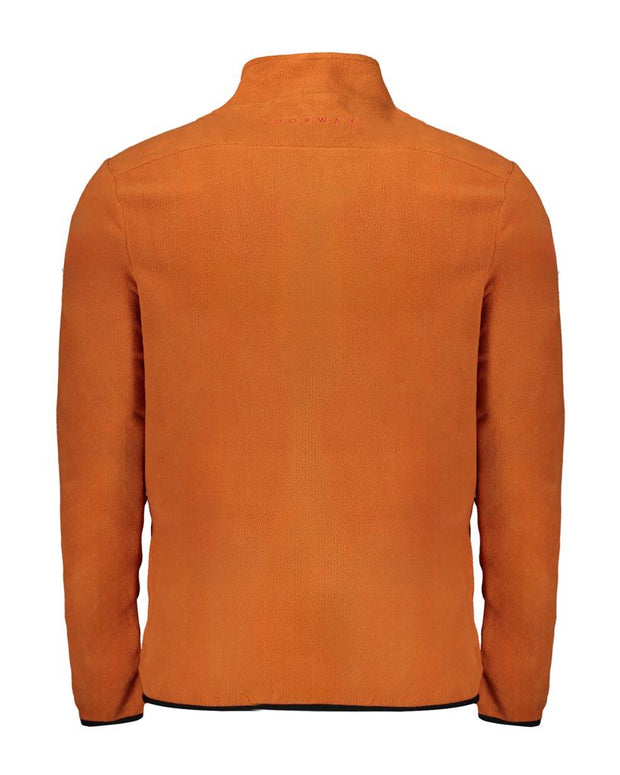 Brown Polyester Men Sweater