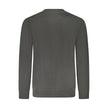 Black Cotton Men Sweater