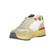 Beige Polyester Men Sneaker