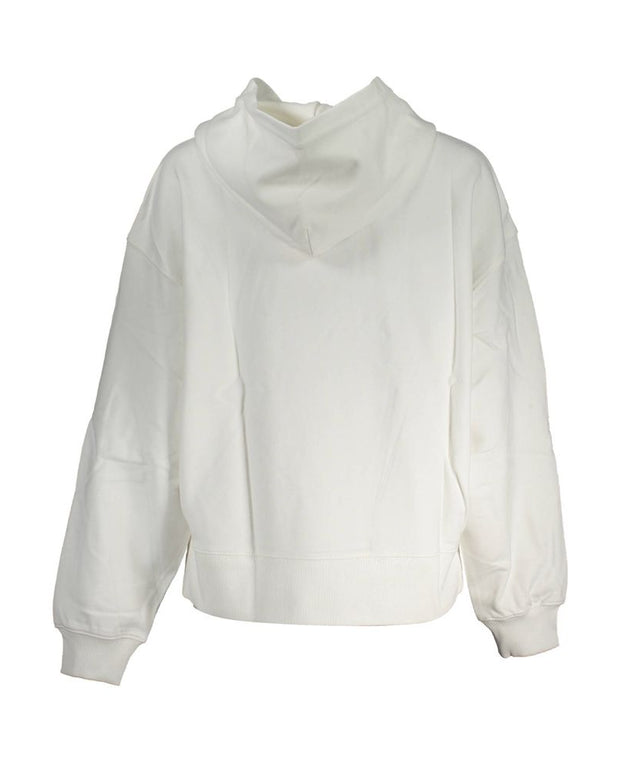 White Cotton Women Sweater