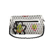 White Polyethylene Women Handbag