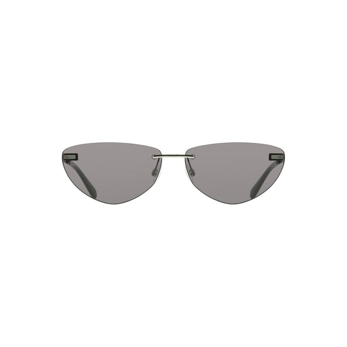 Black Metal Women Sunglass