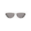 Black Metal Women Sunglass