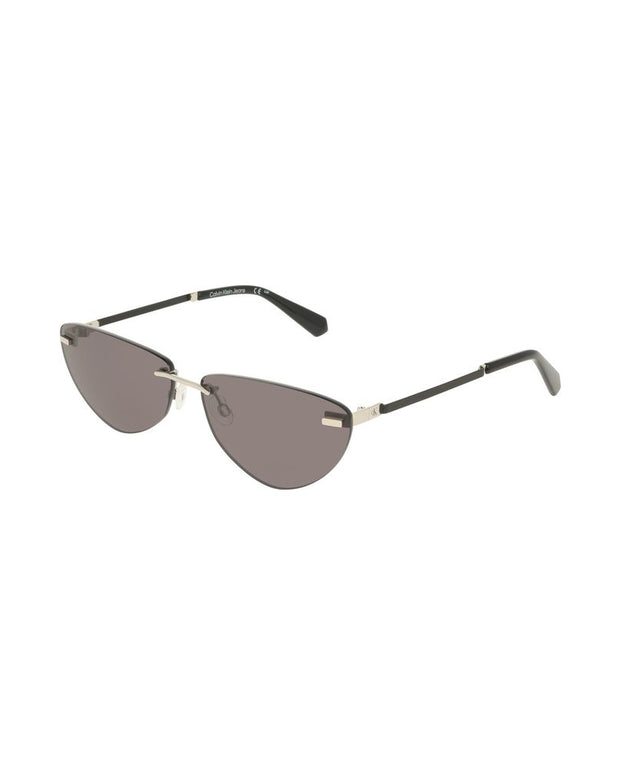 Black Metal Women Sunglass