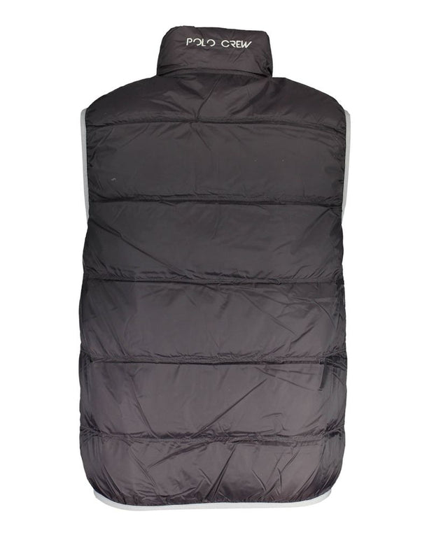 Black Polyamide Men Jacket