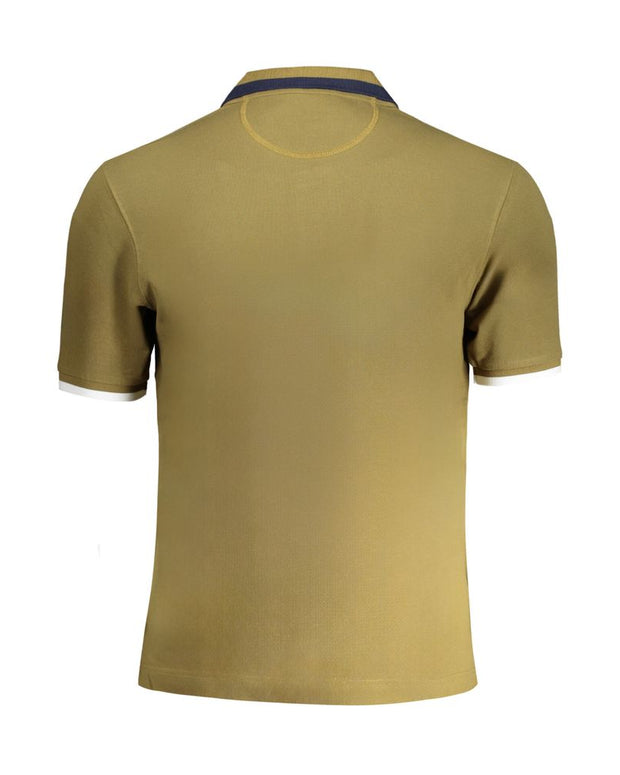 Green Cotton Polo Shirt