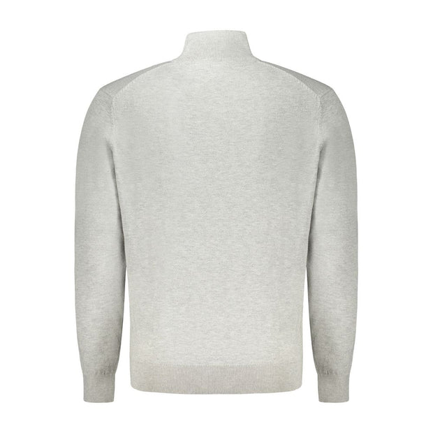 Brown Polyester Men Sweater